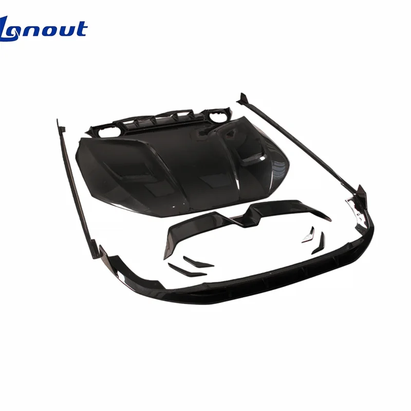 Ultra-light and High Rigidity Small Surround Body Kit Suitable for RS3 Upgrade in PK Style Dry Carbon Fiber Body Kit