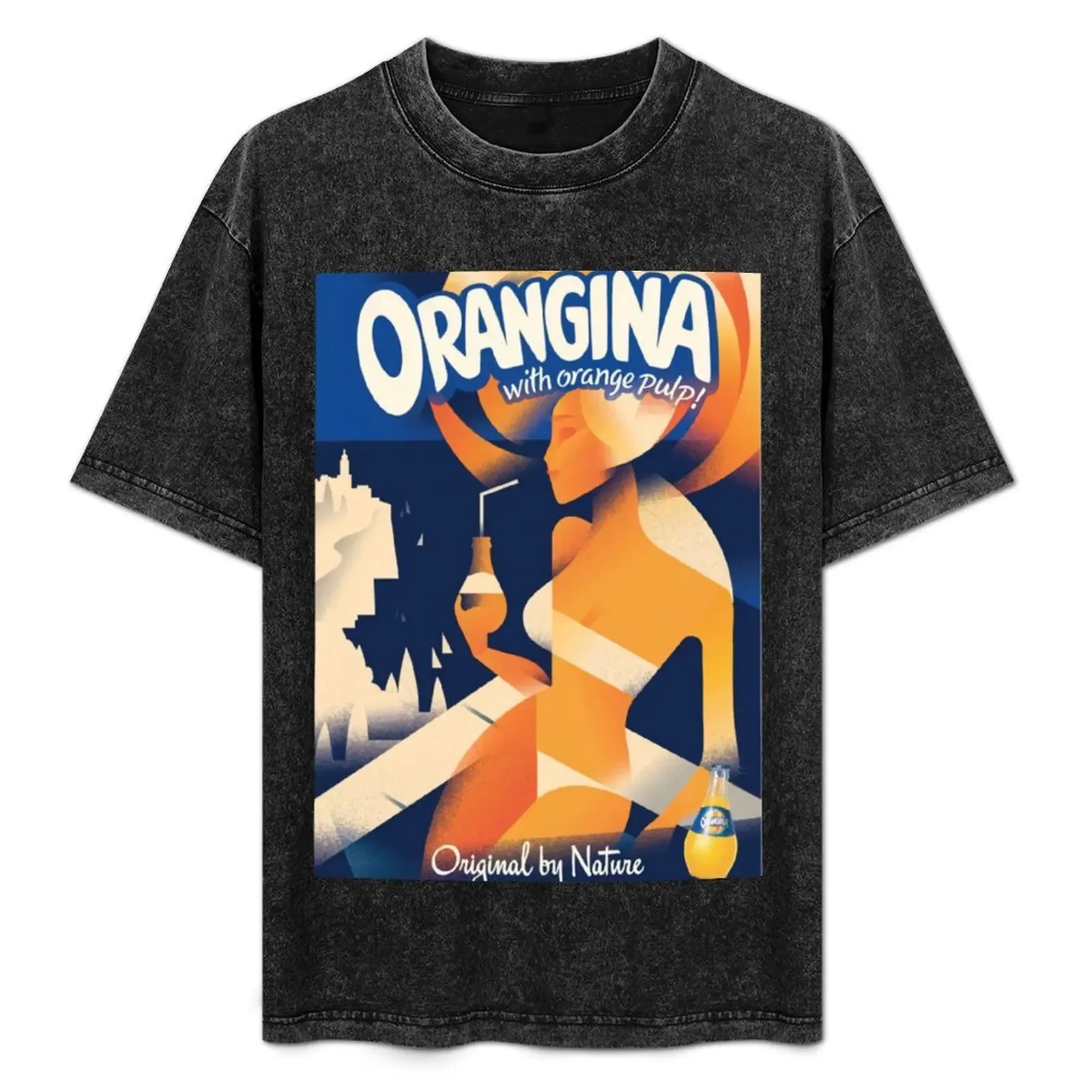 

Orangina Bikini Poster Cocktail T-Shirt t shirt custom print man t shirts cotton T-Shirt