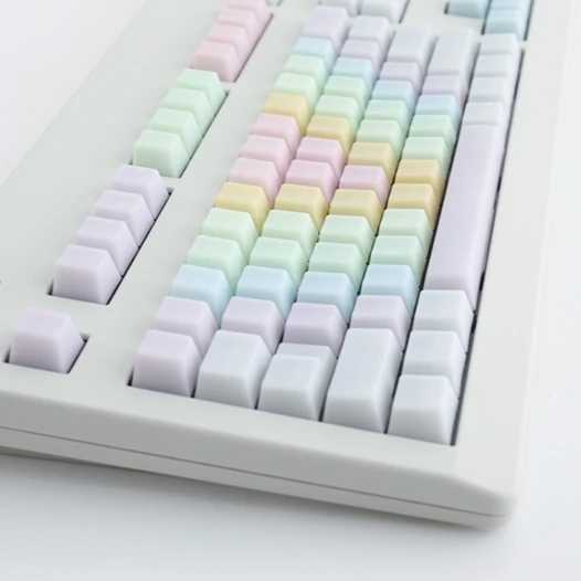 Jelly Rainbow Keycaps Customized Mechanical Keyboard Keycaps 60/64/75/80/87/98/108