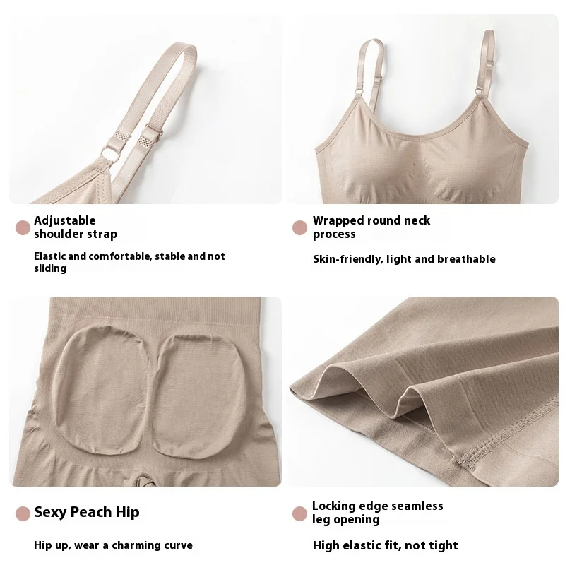 Shaping Clothes For Women, Body Belly Shaping, One-Piece Shapewear. Postpartum Abdominal Waist Tightening, And Hip Lifting.