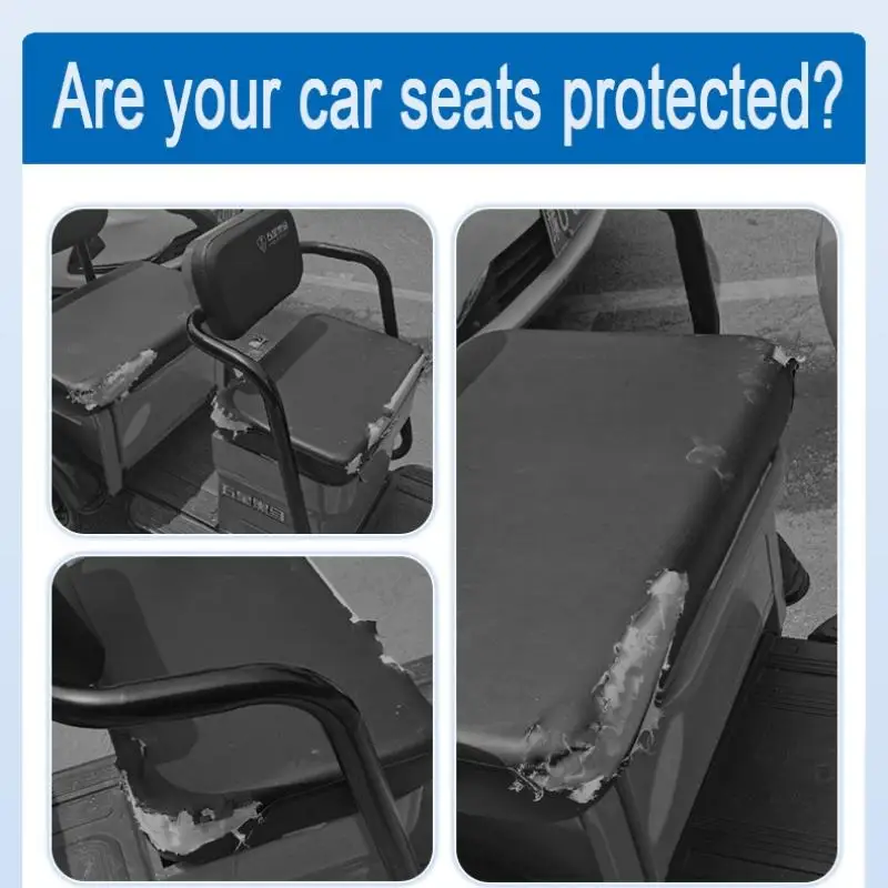 All Season Wear Resistant Full Wrap Seat Cushion Covers For Electric Vehicles And Tricycles