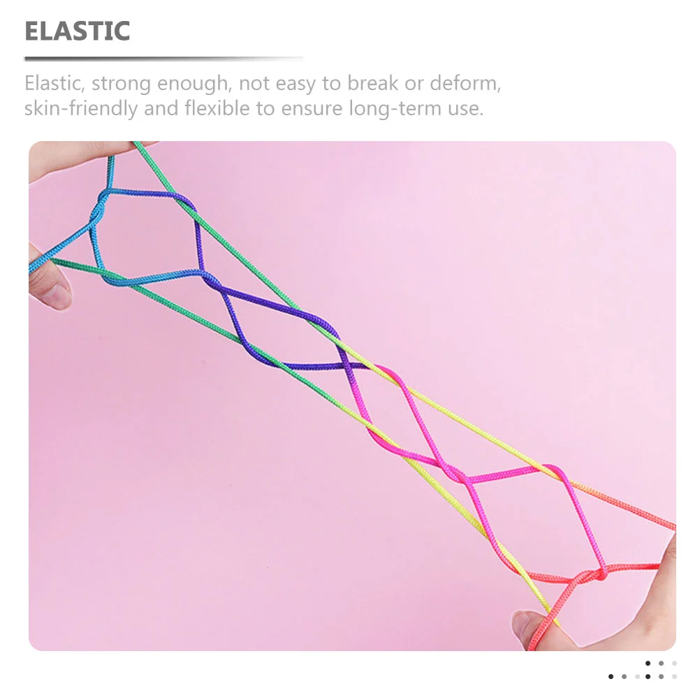 3 Pcs Toys for Kids Braided Rope Stocking Stuffers Small Goodie Bags Fillers Student Cats Cradle