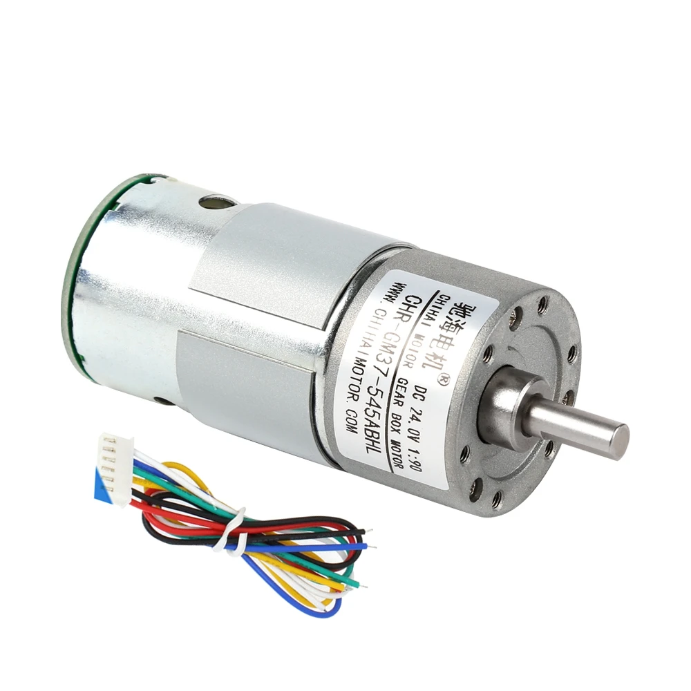 GM37-545 DC Hall Encoder Gear Motor DIY Vending Machine Speed measuremen Encoder High torque