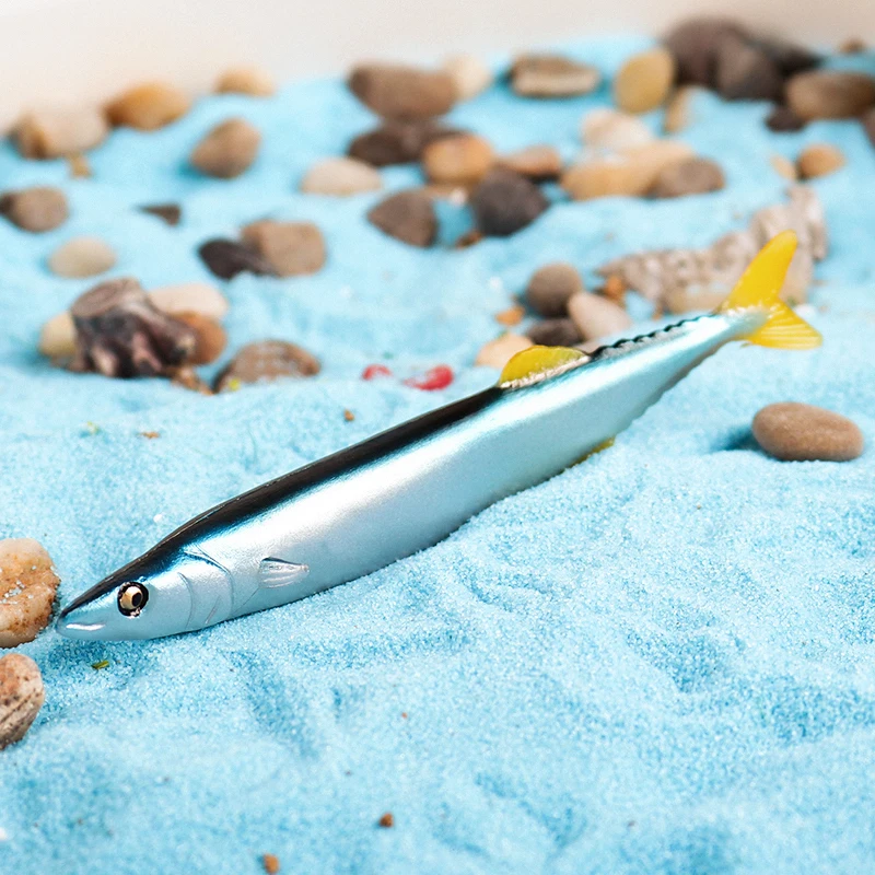 Oenux Sealife Tiere Actionfiguren Ozean Fisch Lachs Thunfisch Modell Figuren Mini PVC Schule Projekt Kid Collection Bildung Spielzeug – Detail 11