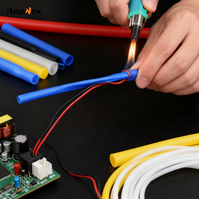 أنابيب الانكماش الحراري من السيليكون بقطر 0.8-30 مم مرنة وناعمة لتغليف الأسلاك بنفسك. واقي الأكمام المقاوم لدرجات الحرارة العالية. #6