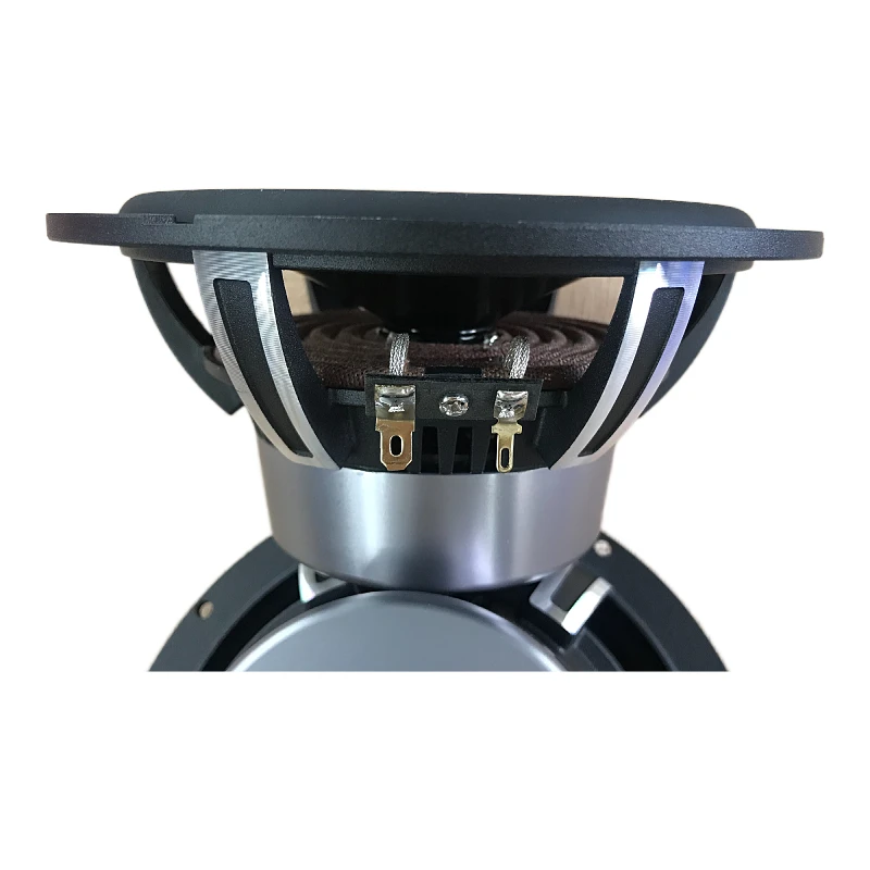 Hifi 90DB Neodymium-Magnet RMS Power 30W 6.5Inch 4Ω/8Ω Full range Speaker Black Aluminum Film Midrange Speaker for car/home etc.