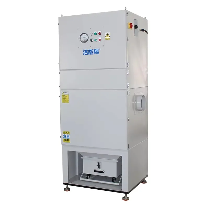 Rimozione automatica della polvere dell'aria del collettore di polveri industriale per la pulizia automatica del getto d'impulso per la macchina da taglio laser