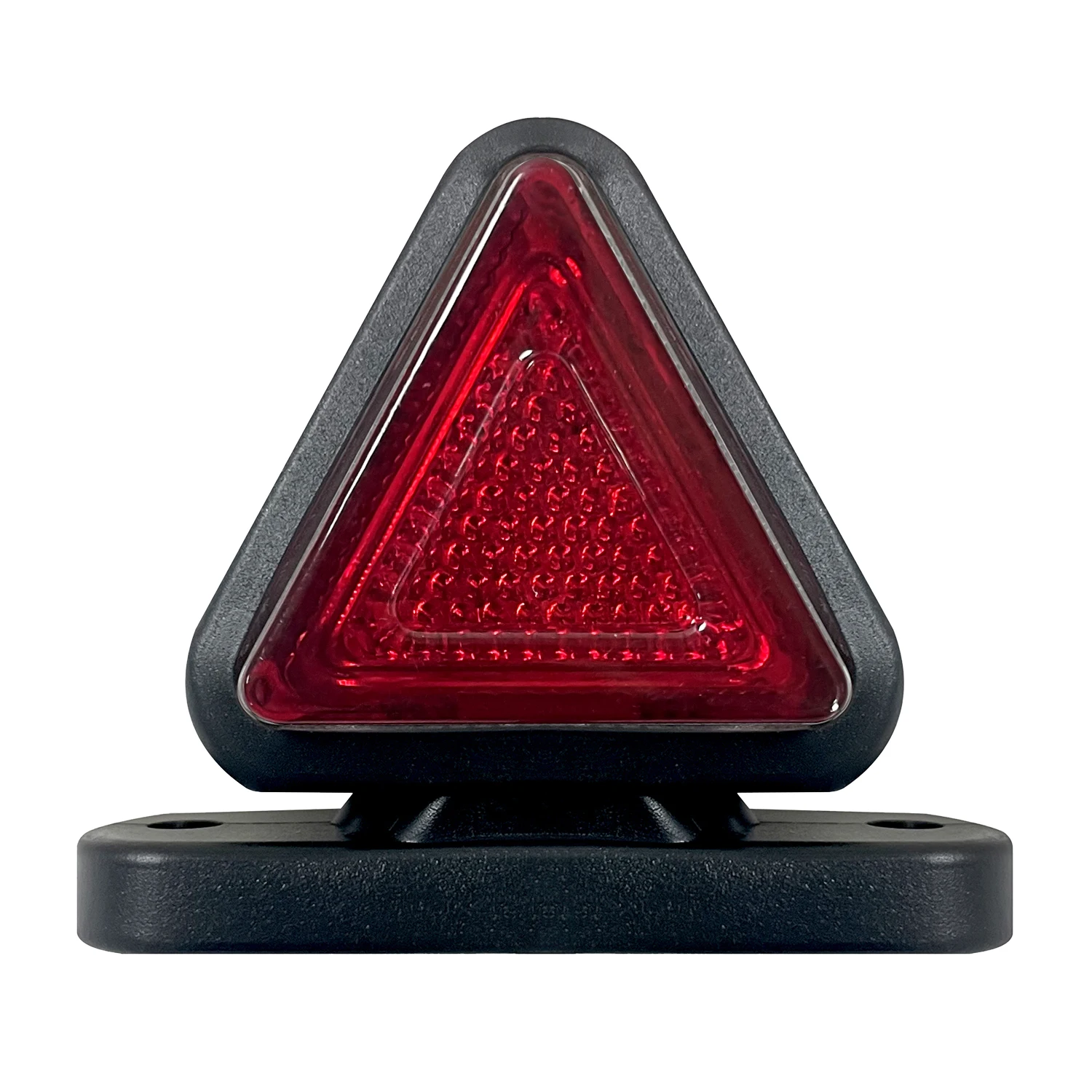 2PCS Triangular Side Marker Lights LED Outline Lamps 12V 24 for Trailer Truck Lorry Camper Lighting Clearance Indicator Lights
