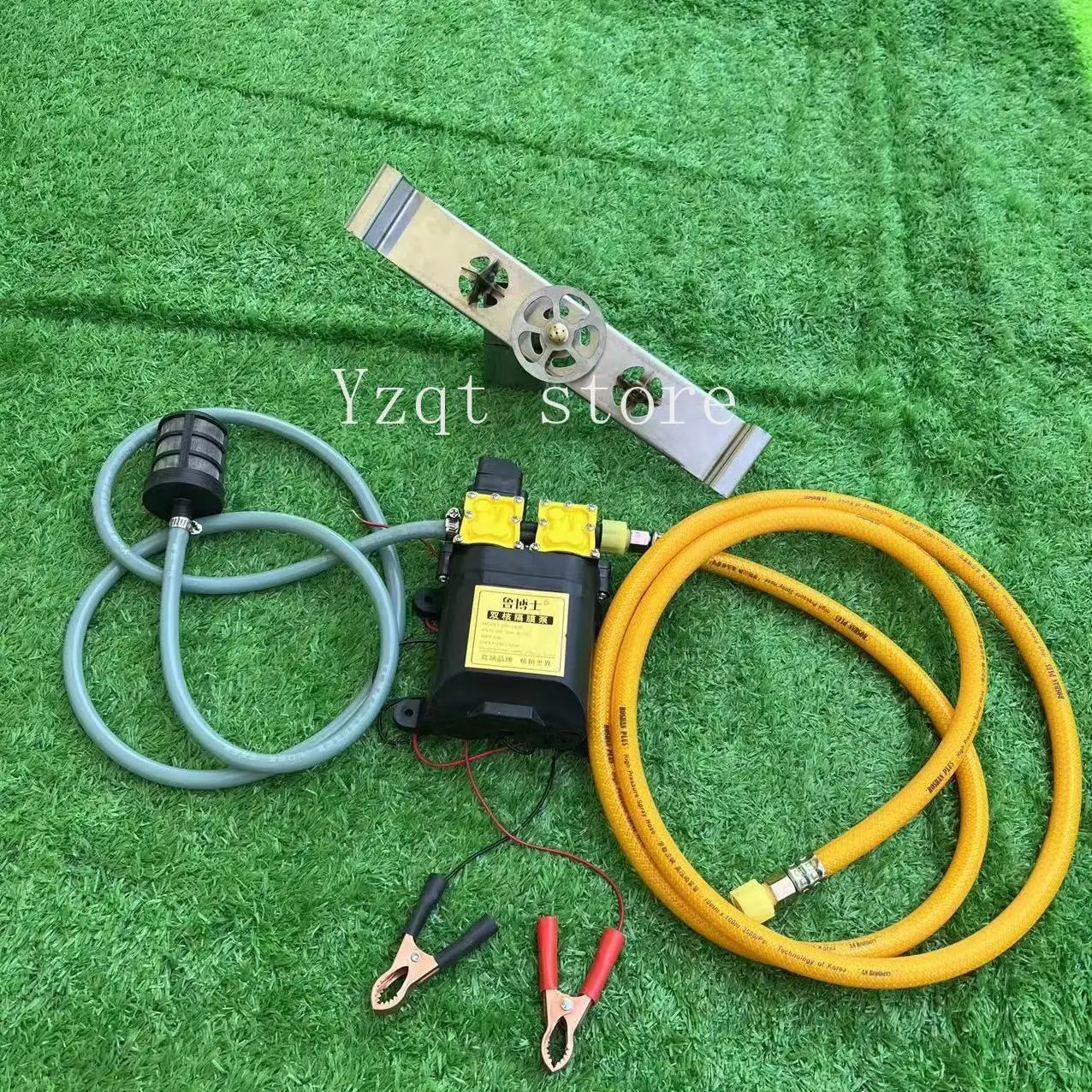 Cleaning bottle flushing high pressure single pump double pump, stainless steel material, plant protection bottle driver
