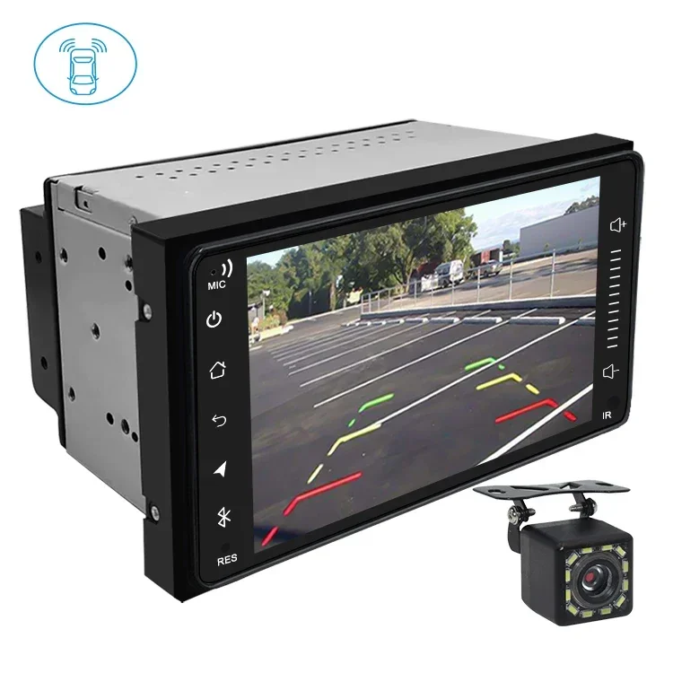 hot sale corolla android car monitor 7 inch 1+16GB 2+16GB car video monitor with gps navigation