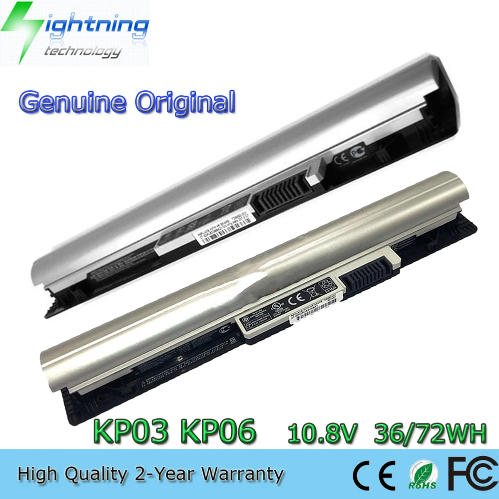 

Genuine 10.8V 36Wh KP03 Laptop Battery for HP Pavilion Touchsmart 11 HSTNN-IB6N 759916-121 KP06 72Wh HSTNN-YB5P