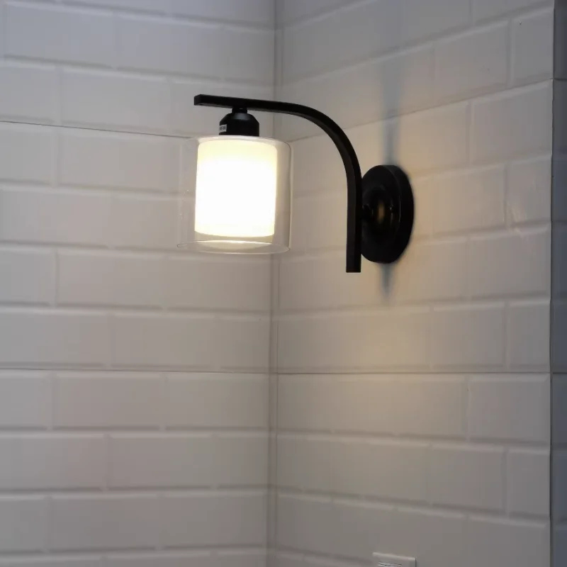 

High End Wall Lamp Modern Simple Bedside Lighting Glass LED Creative Living Room Decor Corridor Staircase Light