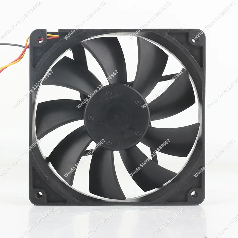 Original NMB 4710KL-04W-B19 12CM 120X120X25MM 12025 5V 24V 48V Silent Professional Case Fan DC0.17A 12V