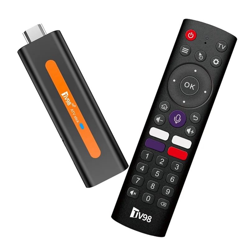 Neu – TV98 ATV H618 Set-Top-Box H618 8K HD Bluetooth 5Gwifi Android 14 TV-Box TV-Box