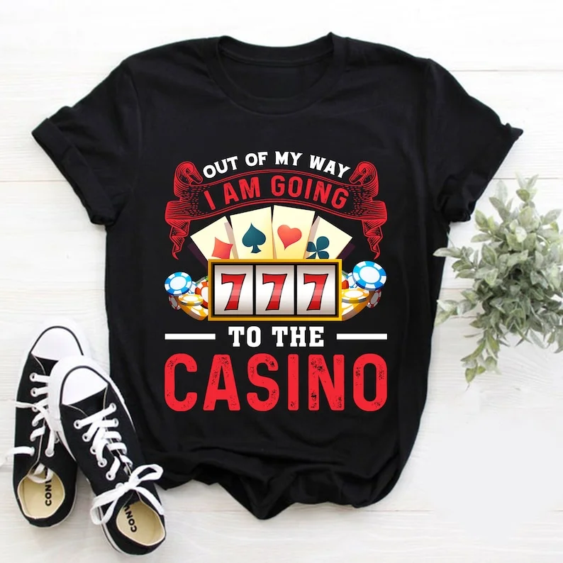 Funny Casino Shirt Las Vegas Gambling Bachelor Party Funny T Shirts Casino Shirt for Women Casino Tshirt Bachelorette Tops Tees