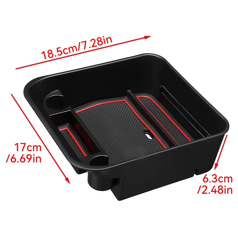 Car Storage Box Armrest Container Box Organizer Central For Land Rover Discovery 4 2010-2016 Auto Interior Accessories