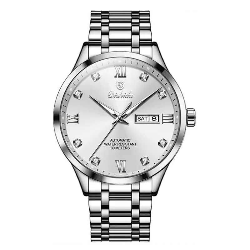 ขายร้อน Non-อัตโนมัตินาฬิกาผู้ชายนาฬิกากันน้ําปฏิทิน Tik Tok สตรีมสด Hot One Piece Dropshippi