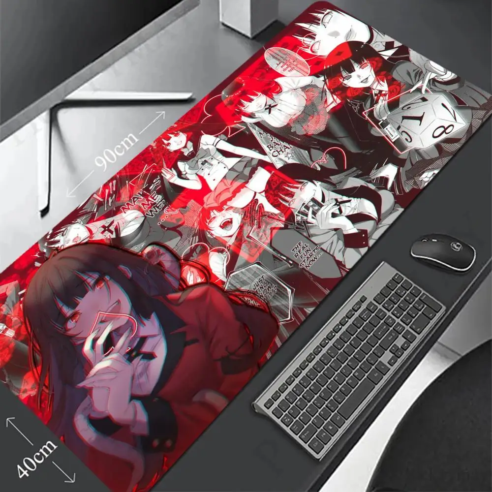 

Jabami Yumeko Mouse Carpet Large Mouse Pad Gaming Mat Offices Accessories Computer Desk Mat Mousepad Gamer Extended Mats Xxl