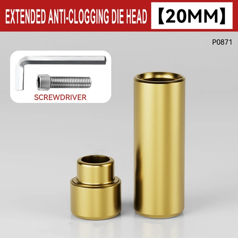 Extended Anti Blocking Mold Heads PPR Hot Melt Machine Mold Heads PPR Pipe Special Long Hot Melt Heads No Smash Wall-A32R