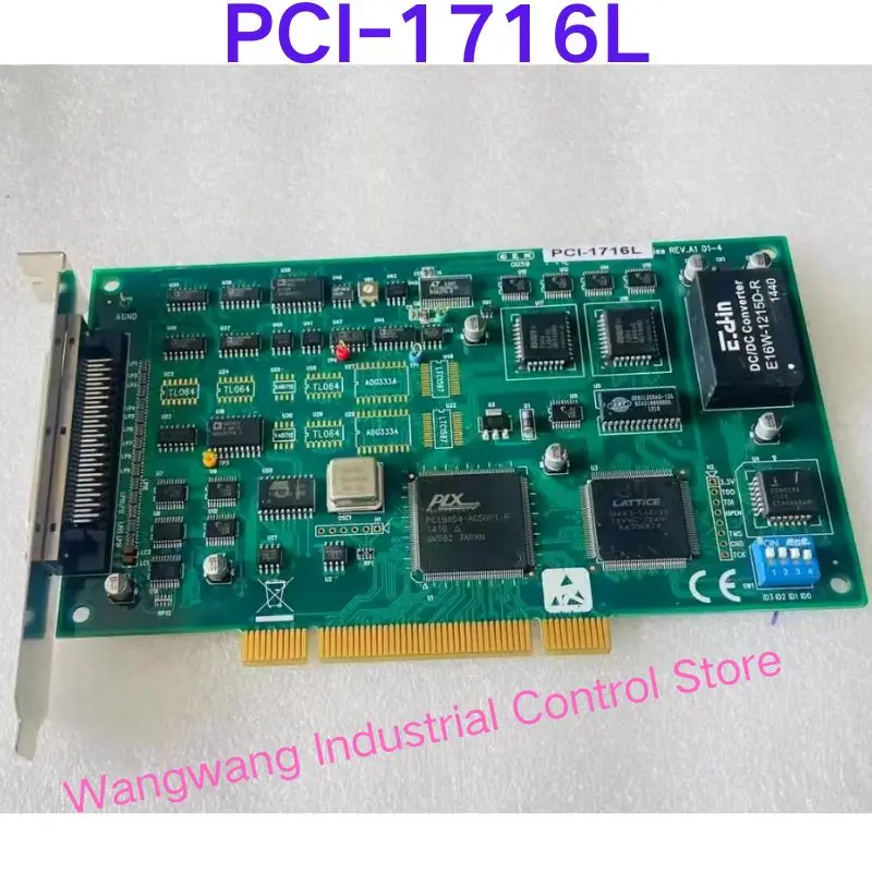 

Second-hand test OK , PCI-1716L 250 KS/s 16 bit 16 channel multifunctional data acquisition