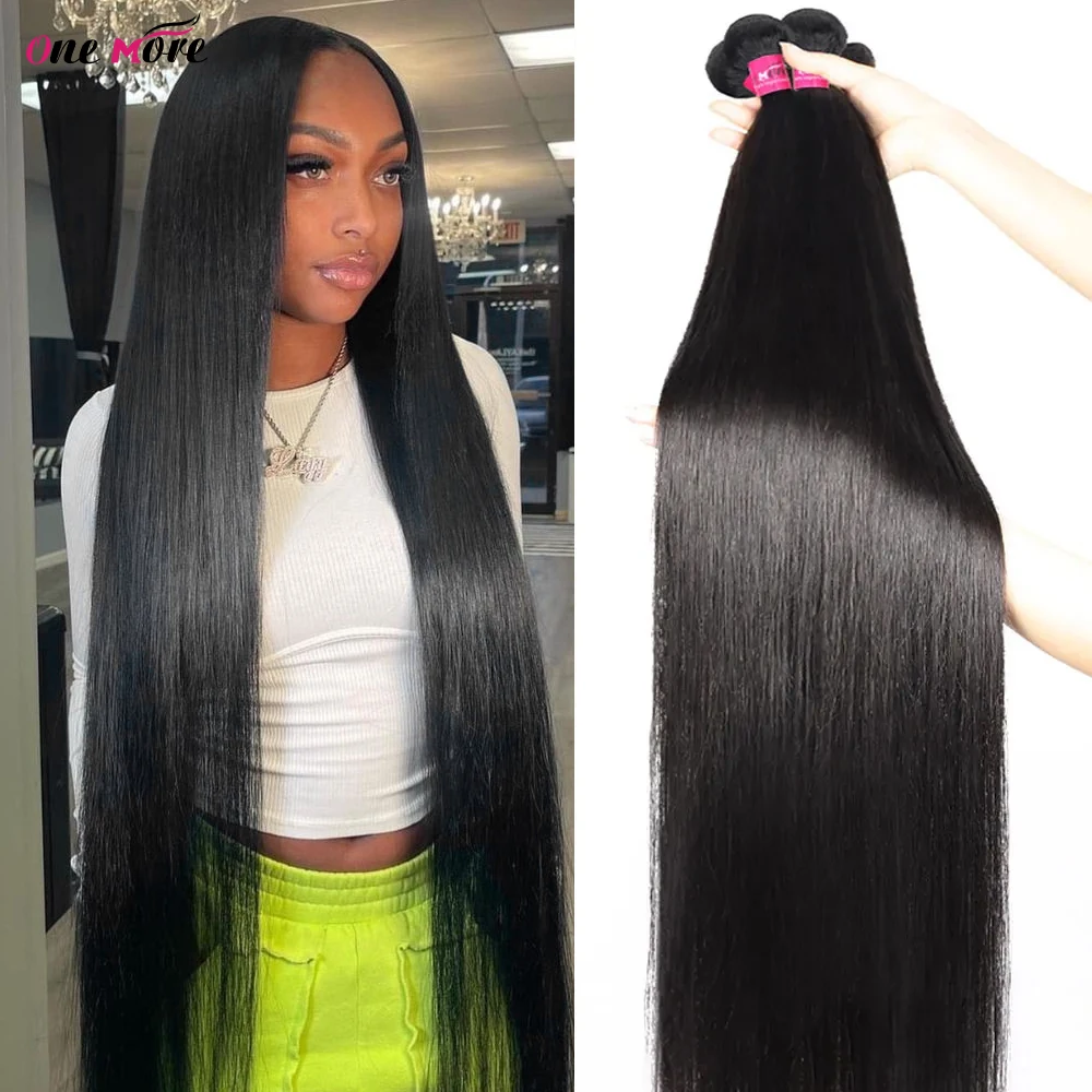 

Длинные прямые пучки человеческих волос, быстрое плетение, 30 дюймов, наращивание человеческих волос Remy для чернокожих женщин