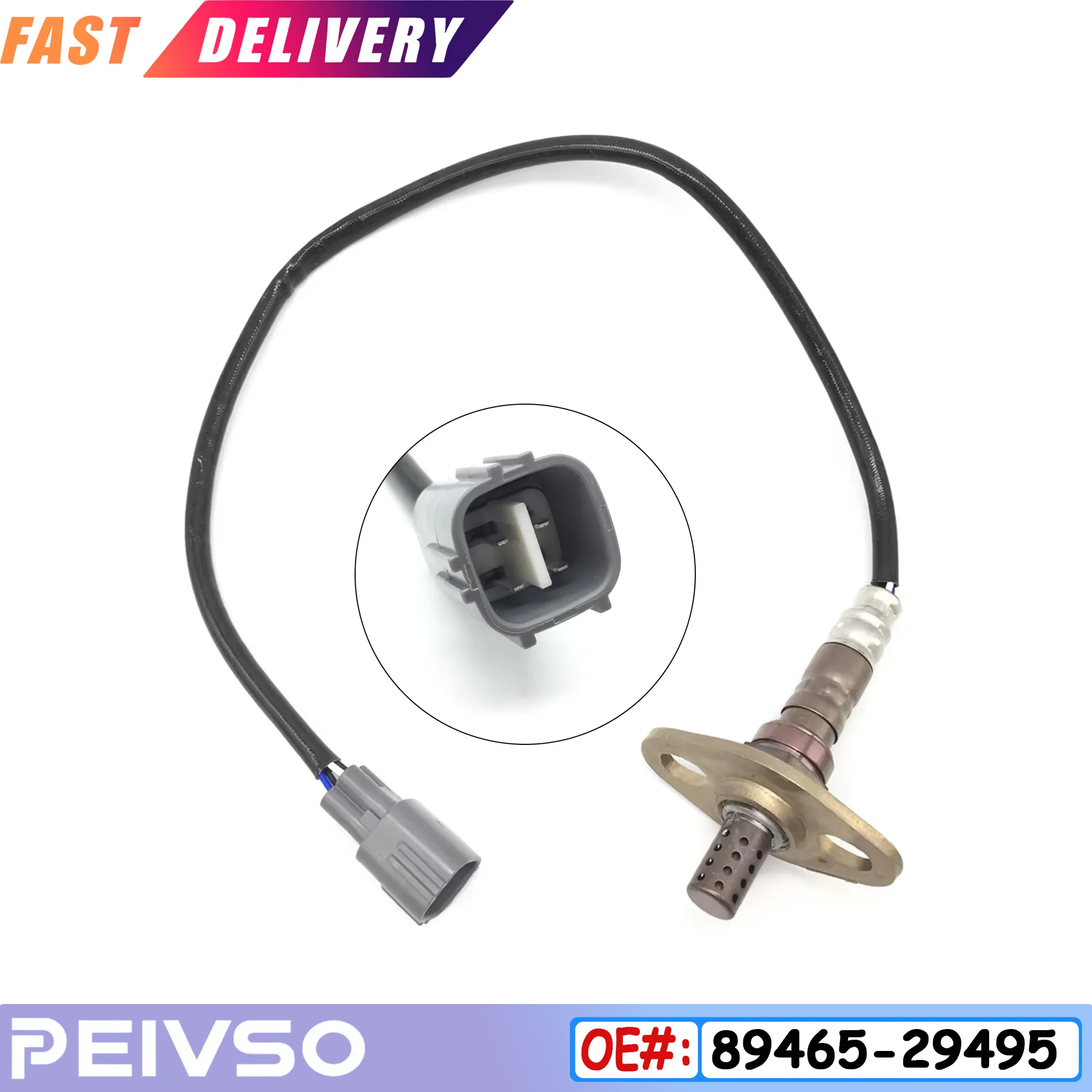 89465-29495 New Downstream Oxygen Sensor Fits For Toyota Previa 4Cyl 2.4L 2TZFE TCR10 1991-1997