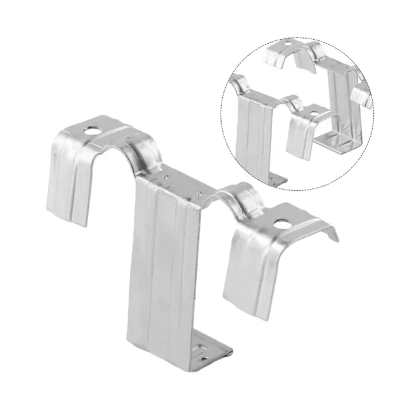 100PCS 35 Millimetri Pannello Solare Guida Acqua Fotovoltaica Clip Deflettore In Acciaio Inox Fango Pulsante di Scarico Riduzione Dell'acqua Pinze Durevole