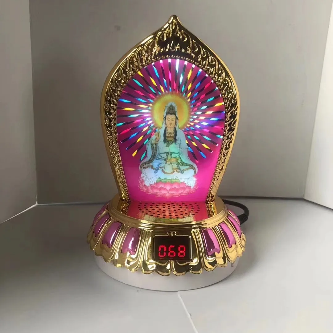 Mini Buddha Machine Guanyin Flash Player 68 Tracks Dual Power Single Loop Music Box