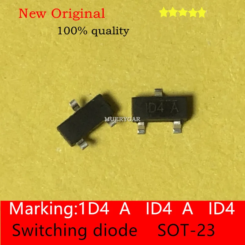 (10-200pieces/lot)100%New  Marking: 15H   I5H    1D4  A    ID4   A    ID4  1DA   SOT-23   Switching diode