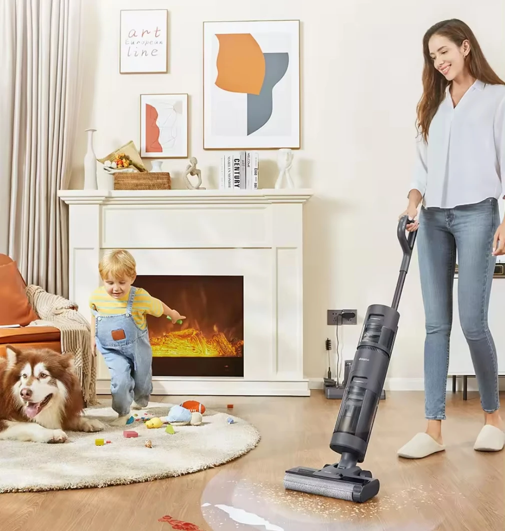 Dreame H12 ウェット＆ドライ掃除機 垂直型 床洗浄 モップ機能付き ハンディタイプ 家庭用