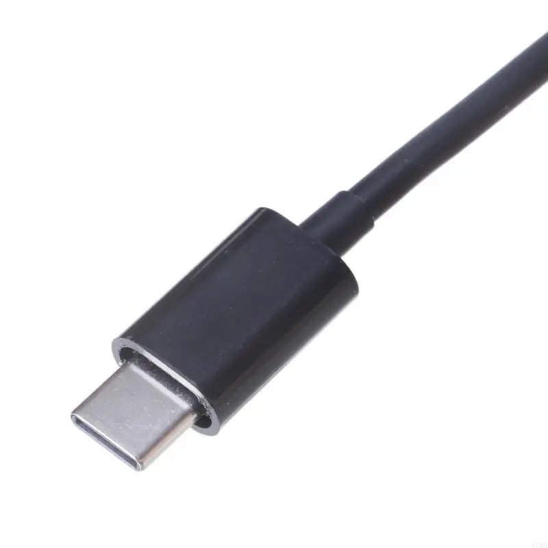 E0BB 4 в 1 USB C Зарядка кабеля Адаптер Адаптер Черный для телефонов типа C Таблетка