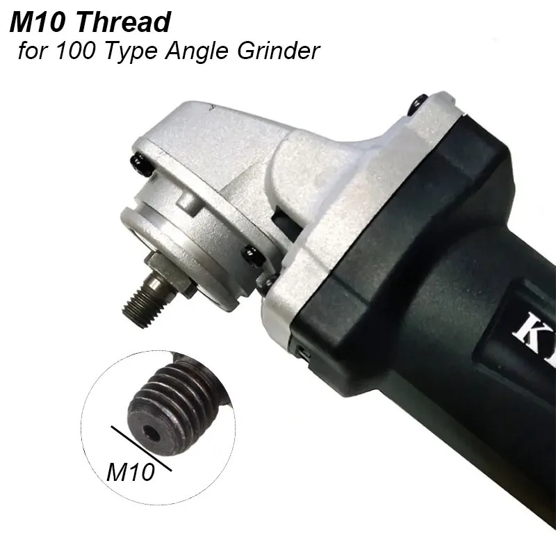 Angle Grinder Adapter M10 M14 M16 Thread Attachment Grinde Spindle Arbor Conversion Female To Male Connector Rod Power Tool Part