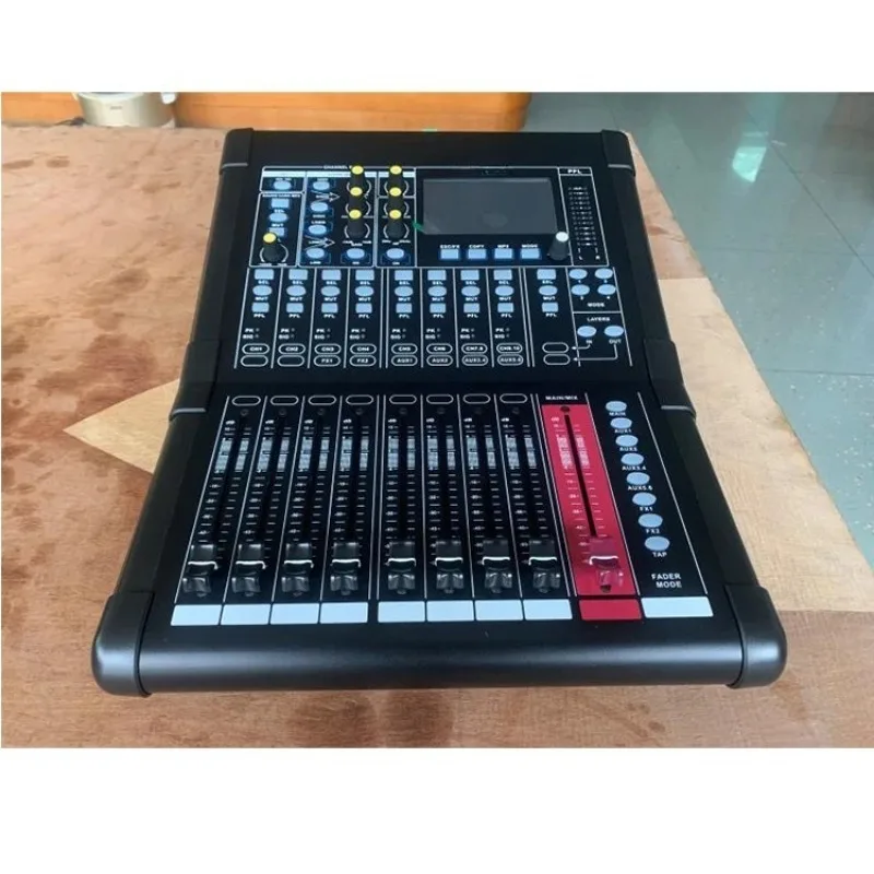 12-Way Digital Mixer Console - Professional 12-Channel Audio Mixer for Stage And Record Music Equipment 6