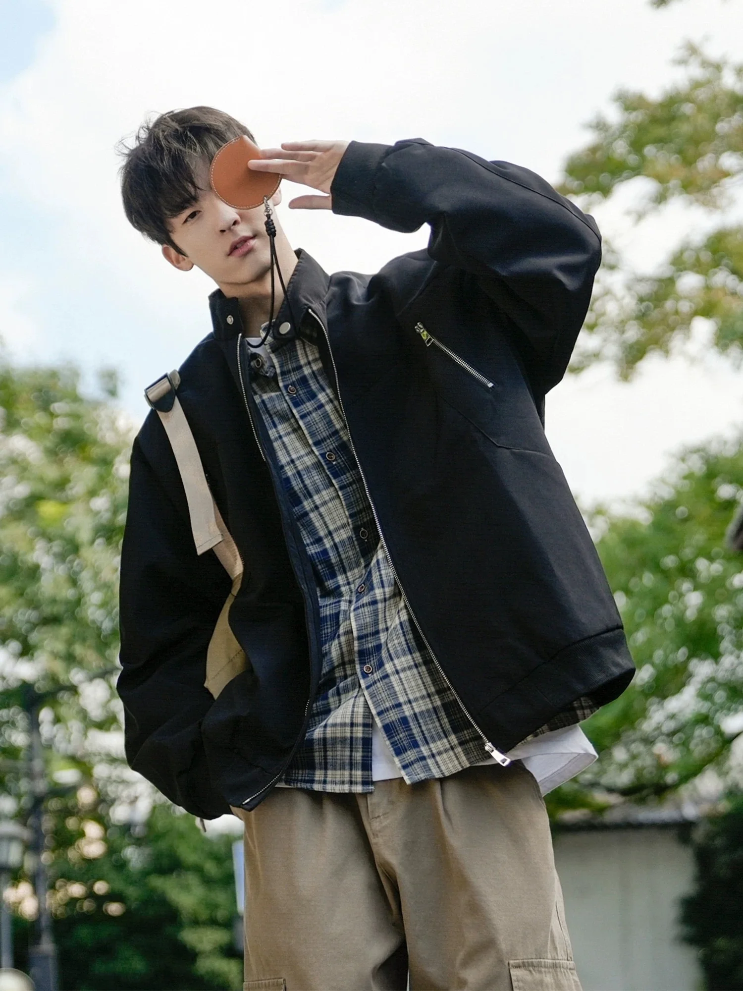 

Мужская куртка-бомбер в военном стиле, черная, с воротником, ветрозащитная, лучшая мужская одежда Bf