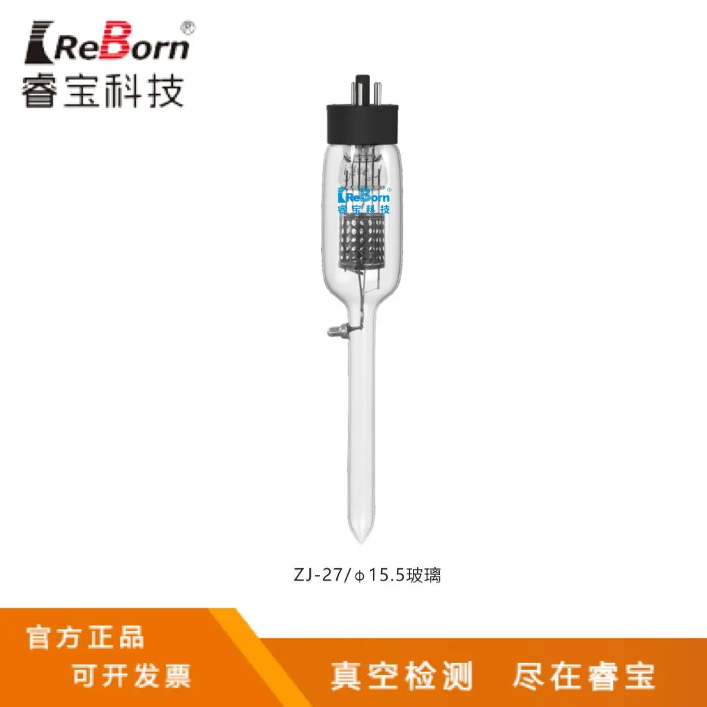 Chengdu Ruibao ZJ-27/15.5 glass/metal, vacuum hot cathode gauge