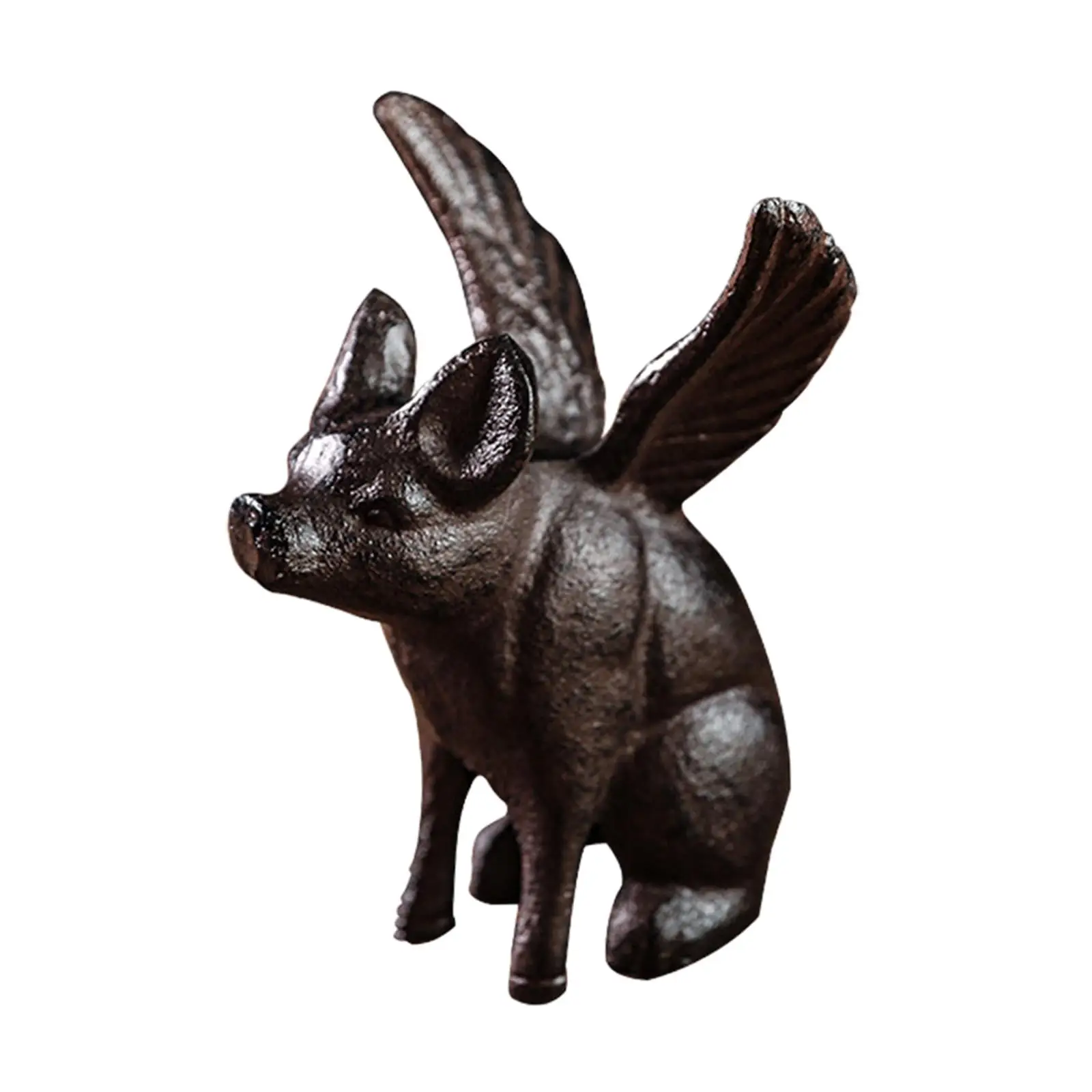 Animal Statues Collection Ornament Creative Iron Animal Sculpture for Desktop