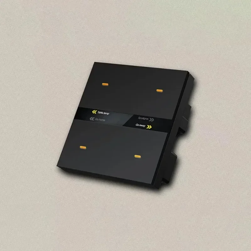 Intelligent switch Voice control Zero fire micro move Wireless remote with screen display switch