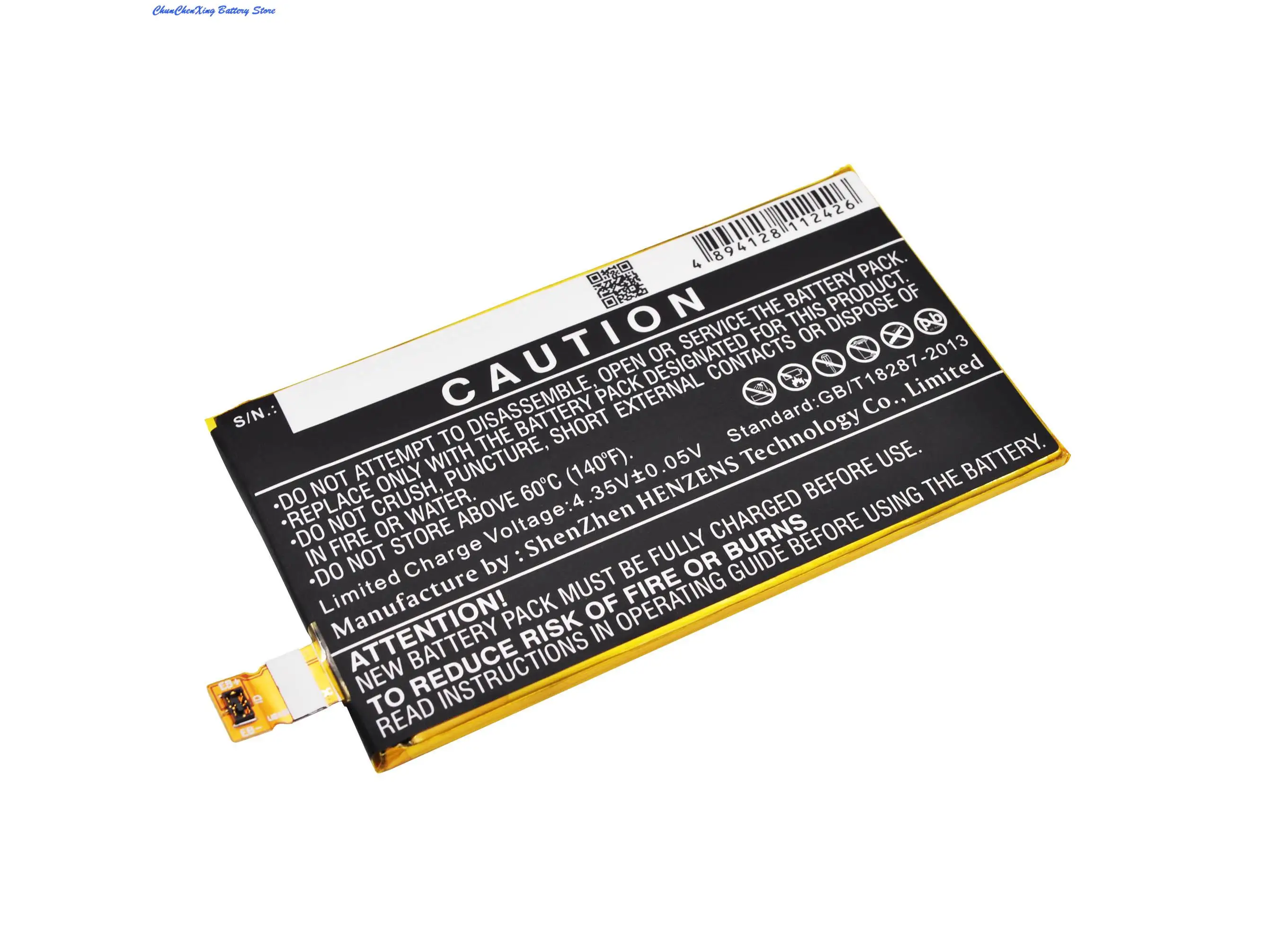 100% NEW 2600mAh Battery LIS1594ERPC for Sony Erison E5803, E5823, F3211, F3212, F3213, F3215,F3216,S50,SO-02H, Xperia Z5c