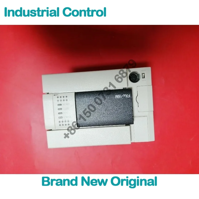 FX3U-16MT/ES-A, PLC host, FX3U 8 in/8 out, transistor type, AC power supply