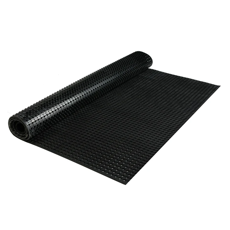 

2025Outdoor Non slip Rubber Matting Roll With Drainage Holes