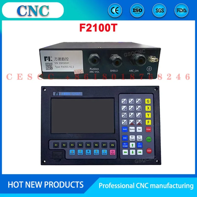 Plasma Plane Cutting Controller Fang Ling F2100T Plasma Flame Cutting Machine 2axis Cnc System F16301 Voltage Divider Cyclmotion