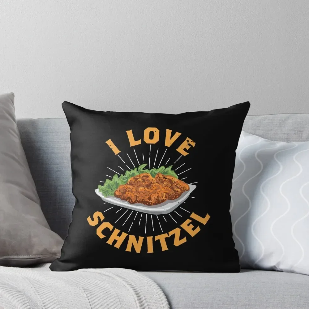 

I love schnitzel Throw Pillow ornamental pillows ornamental pillows for living room Pillow