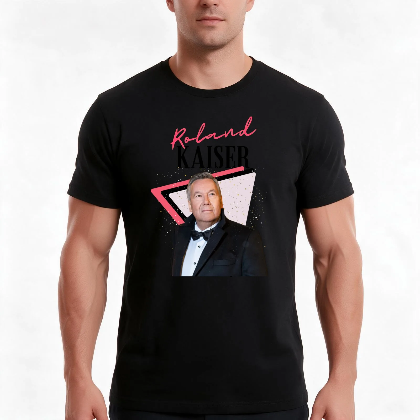 Roland kaiser - rip Roland kaiser - rest in peace Roland kaiser T-Shirt, Summer Casual Cotton Tee, Oversized Streetwear Tops