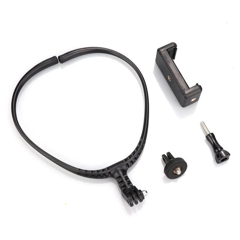 POV Neck Mount Holder for Action Camera First Person Shooting Vlog Recording Travel Selfie Bracket