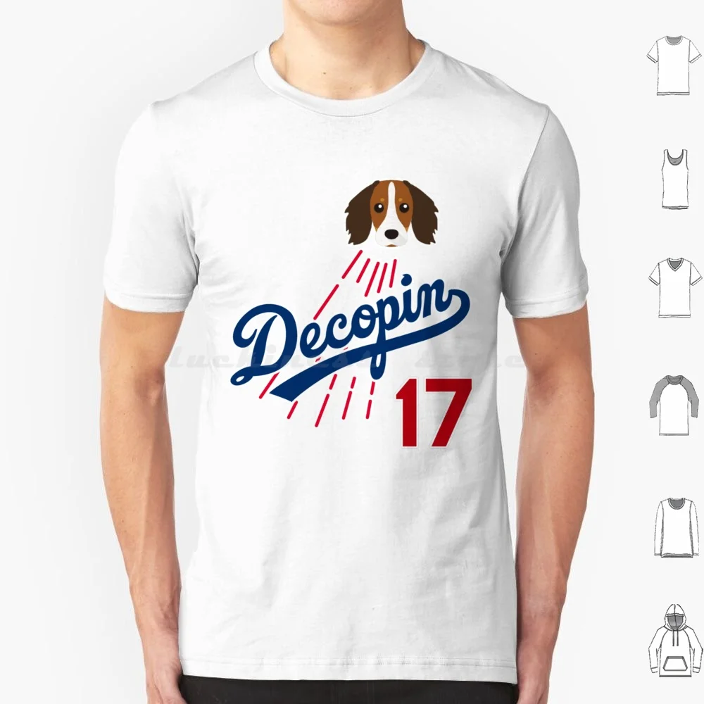 Shohei Ohtani's Dog "Decopin (lucido)" Camiseta 6xl Camiseta fresca de algodón Shohei Ohtanis Dog Shohei Ohtani Dog Decopin Shohei