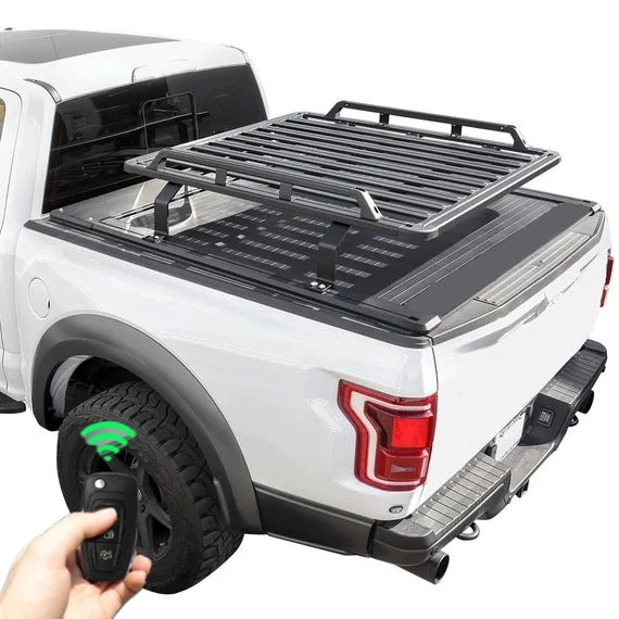 

Hot Sale Retractable Electric Tonneau Cover for Ford F150 Ram 1500 for Hilux Pickup Trucks with Waterproof and Locking Functions