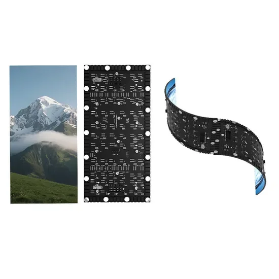Custom Weatherproof Outdoor LED DisplayConvenient Maintenance Long Service Life 3840Hz Flexible Display For Hotel Atrium Screen - view 2
