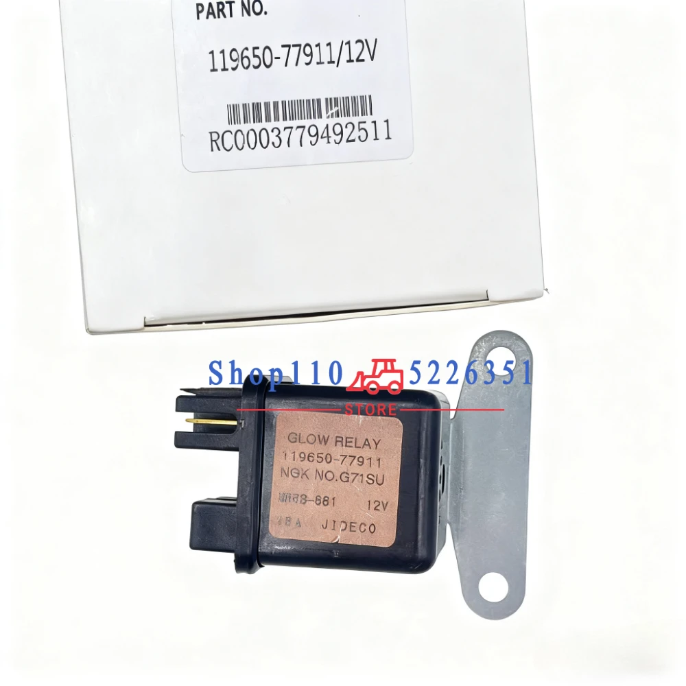 

Реле свечи накаливания двигателя 12 В 4TNV94119650-77911 для реле накаливания Yanmar R11EA