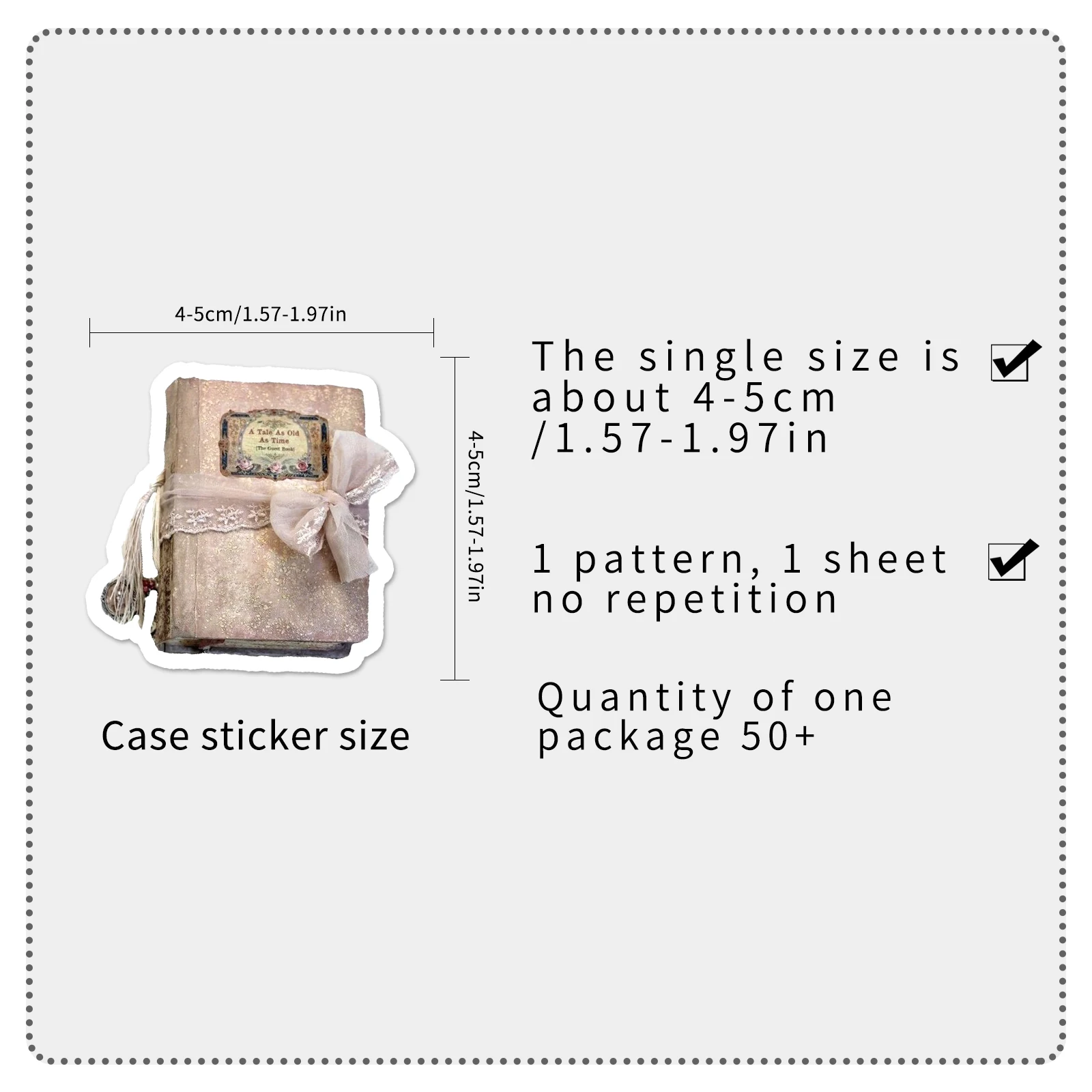 50pc Retro series Cartoon Cute Graffiti Stickers Suitcase Laptop Guitar Skateboard Personalized Decoration Stickers