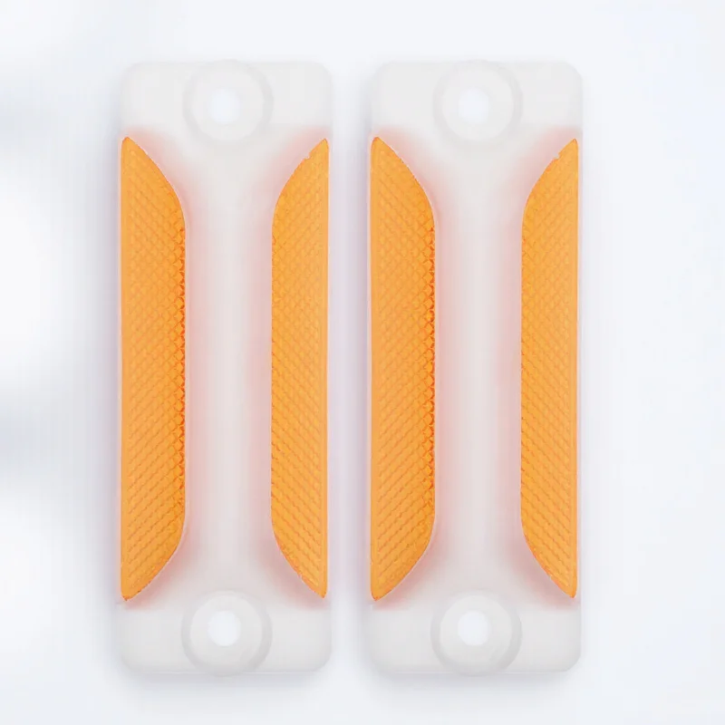 2pcs Reflective Delineators Driveway Markers Weatherproof Road Safety Reflectors For Pavement Parking Lots Construction Zones